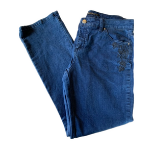 Simon Chang boot cut jeans